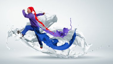 modern stil dansçı