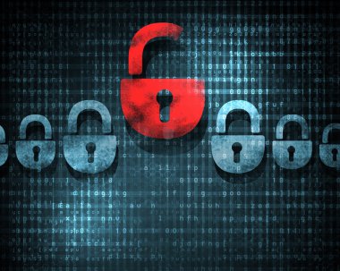 güvenlik kavramı kilit