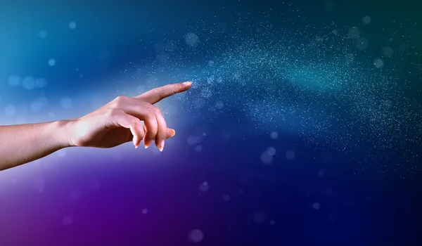 Magical hands conceptual image — Stock Photo, Image