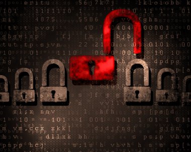 güvenlik kavramı kilit