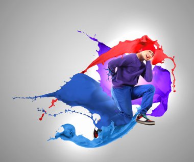 modern stil dansçı