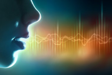 ses dalgası illüstrasyon