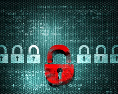 güvenlik kavramı kilit