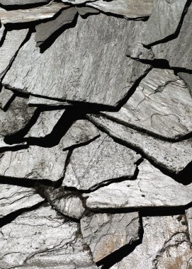 bir duvara doğal şeklinin