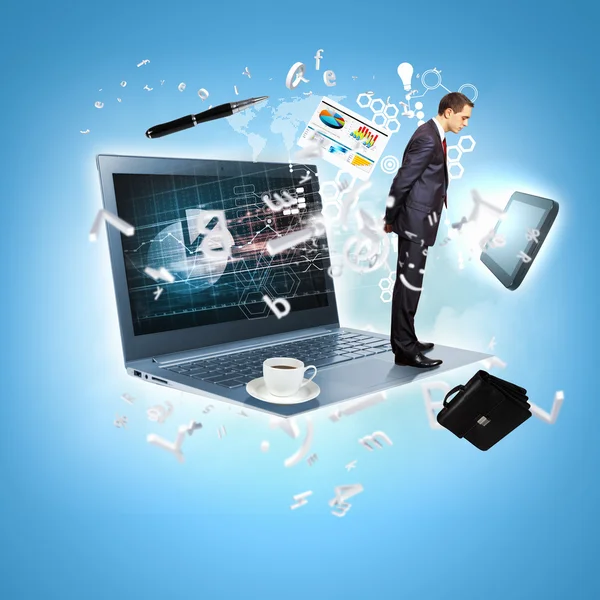 Modern technology illustration — Stock Photo, Image