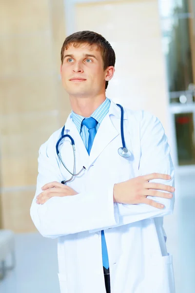 Medico amichevole maschio — Foto Stock