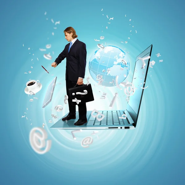 Modern technology illustration — Stock Photo, Image