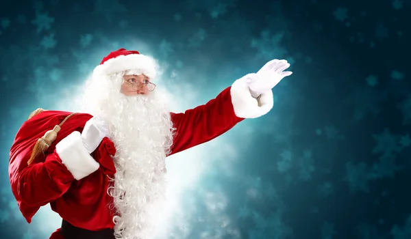Christmas theme with santa Royalty Free Stock Images