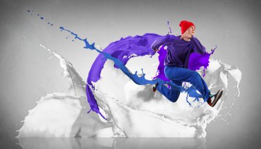 modern stil dansçı