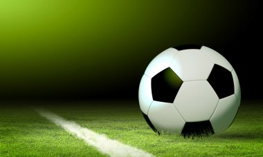 siyah-beyaz futbol topu