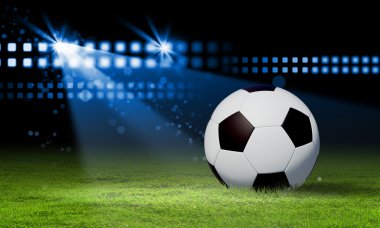 siyah-beyaz futbol topu