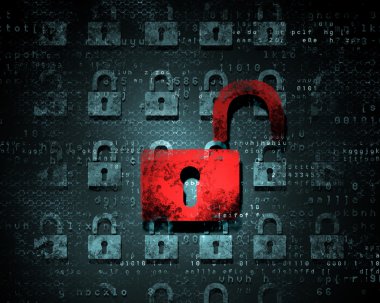 güvenlik kavramı kilit