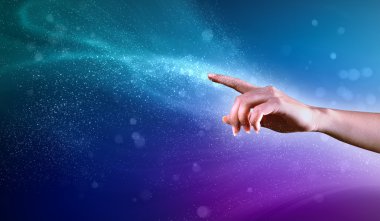 sihirli eller kavramsal görüntü