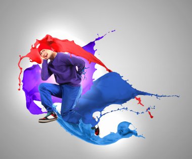 modern stil dansçı