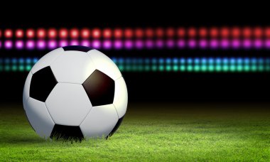 siyah-beyaz futbol topu