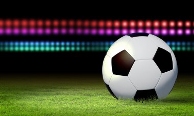 siyah-beyaz futbol topu