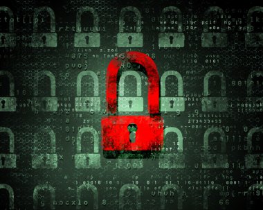 güvenlik kavramı kilit