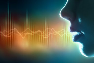 ses dalgası illüstrasyon