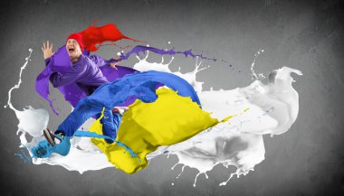 modern stil dansçı