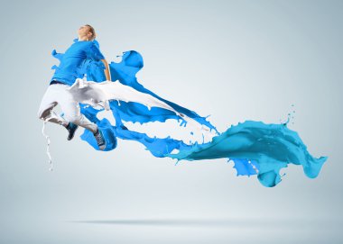 modern stil dansçı