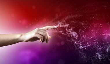 sihirli eller kavramsal görüntü