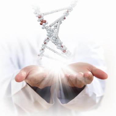 image of dna strand
