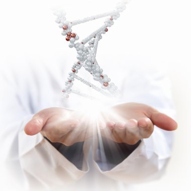 image of dna strand clipart