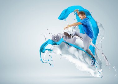 modern stil dansçı