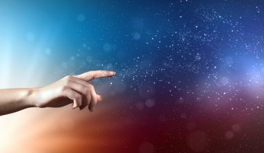 sihirli eller kavramsal görüntü