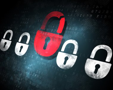 güvenlik kavramı kilit