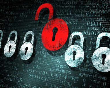 güvenlik kavramı kilit