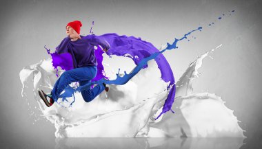 modern stil dansçı