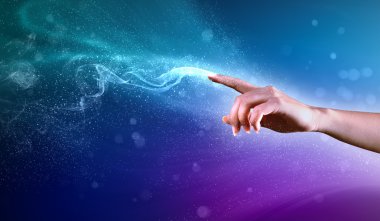 sihirli eller kavramsal görüntü