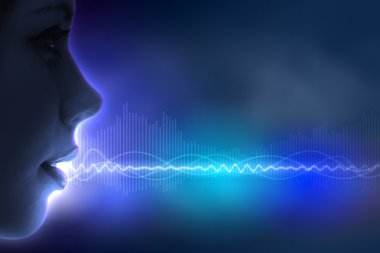 ses dalgası illüstrasyon