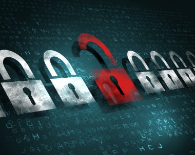 güvenlik kavramı kilit