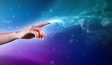 sihirli eller kavramsal görüntü