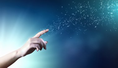 sihirli eller kavramsal görüntü