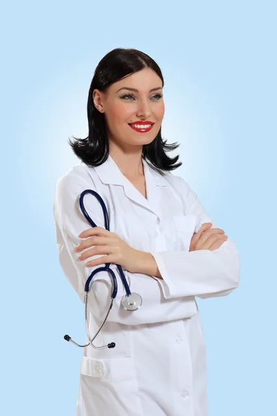 Giovane medico ritratto femminile — Foto Stock