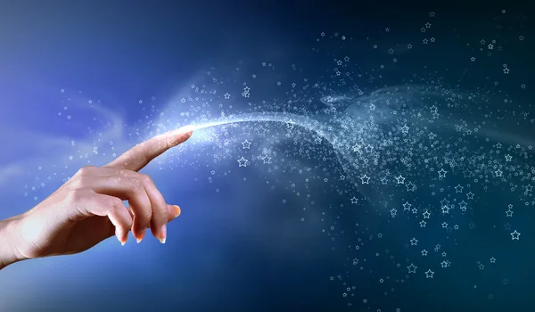 Magical hands conceptual image — Stock Photo, Image