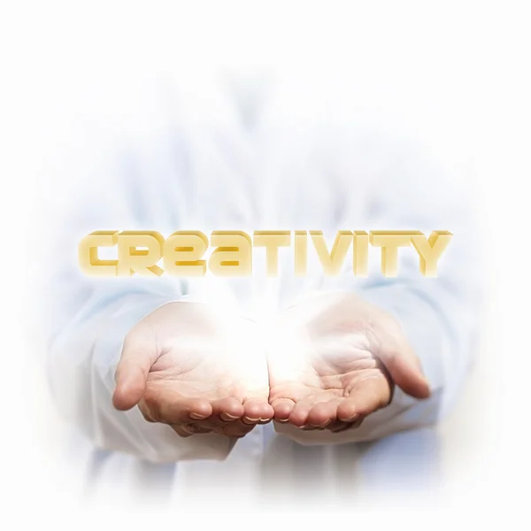 Слово креативность — стоковое фото