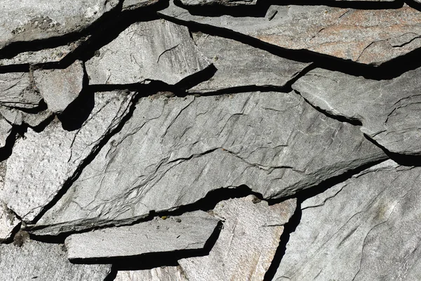 Natürliches Muster einer Steinmauer — Stockfoto