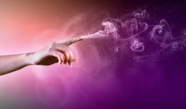 Magical hands conceptual image — Stock Photo, Image