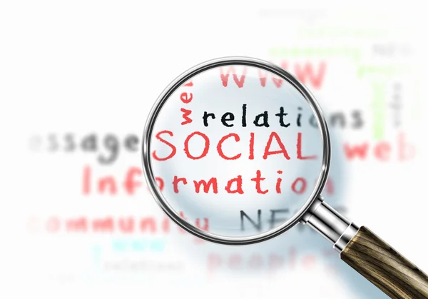 Social media — Stock Photo, Image