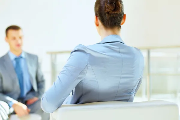 Bei Seminaren oder Konferenzen — Stockfoto