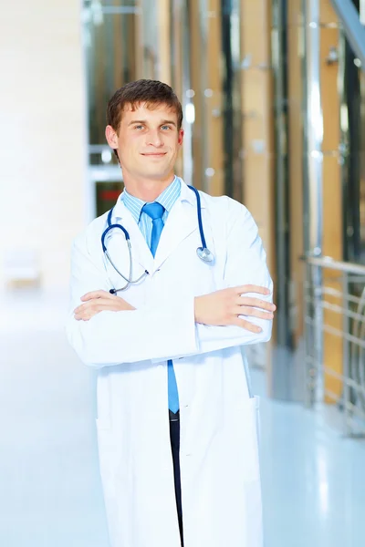 Friendly male doctor — Stock Photo, Image