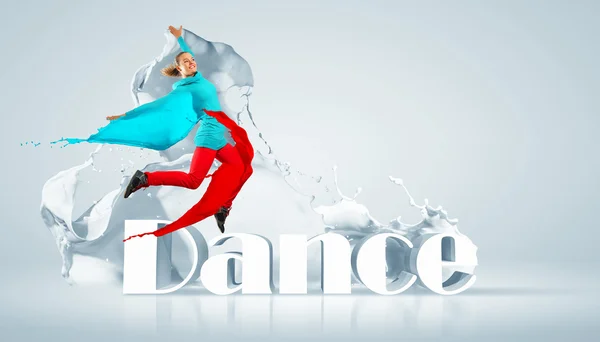 Modern style dancer — Stock Photo, Image