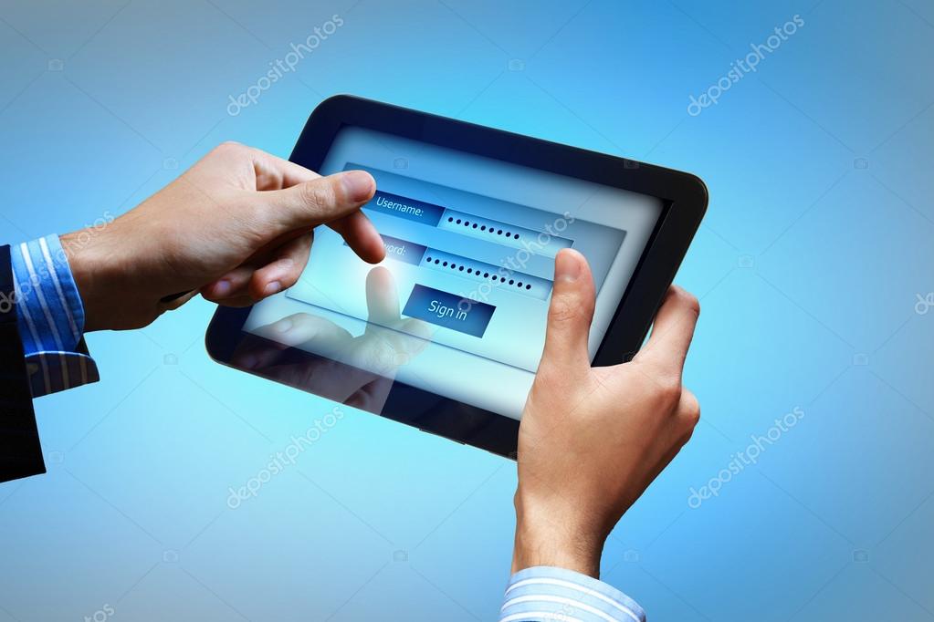 Логин С Электронной Почтой И Паролем Стоковое Фото ©SergeyNivens.