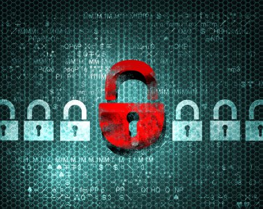 güvenlik kavramı kilit