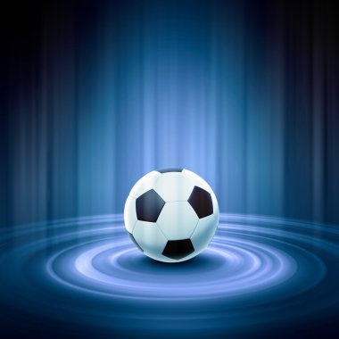 siyah-beyaz futbol topu