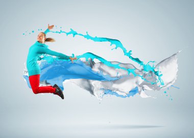 modern stil dansçı